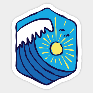 Great Wave Sticker